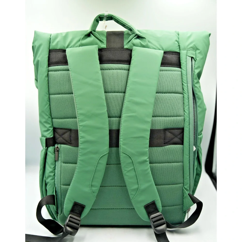 Green‎ Puffer Backpack Bundle with Embark Lunchbox and 25+ Back to School Items